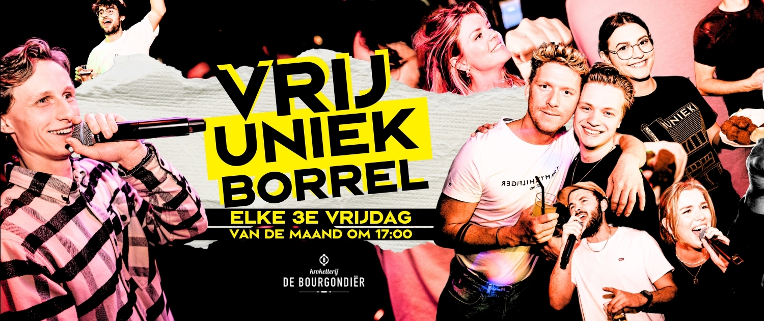 vrijdag middag borrel Uniek Rotterdam