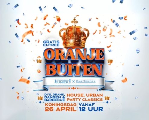 Oranje Buiten Koningsdag Rotterdam